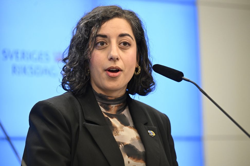 Simona Mohamsson, Liberalernas partisekreterare. Arkivbild. Foto: Fredrik Sandberg/TT