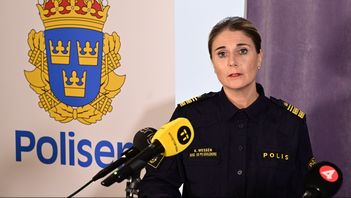 Karin Wessén, chef för utredningssektionen i Gävleborg. Foto: Jonas Ekströmer/TT