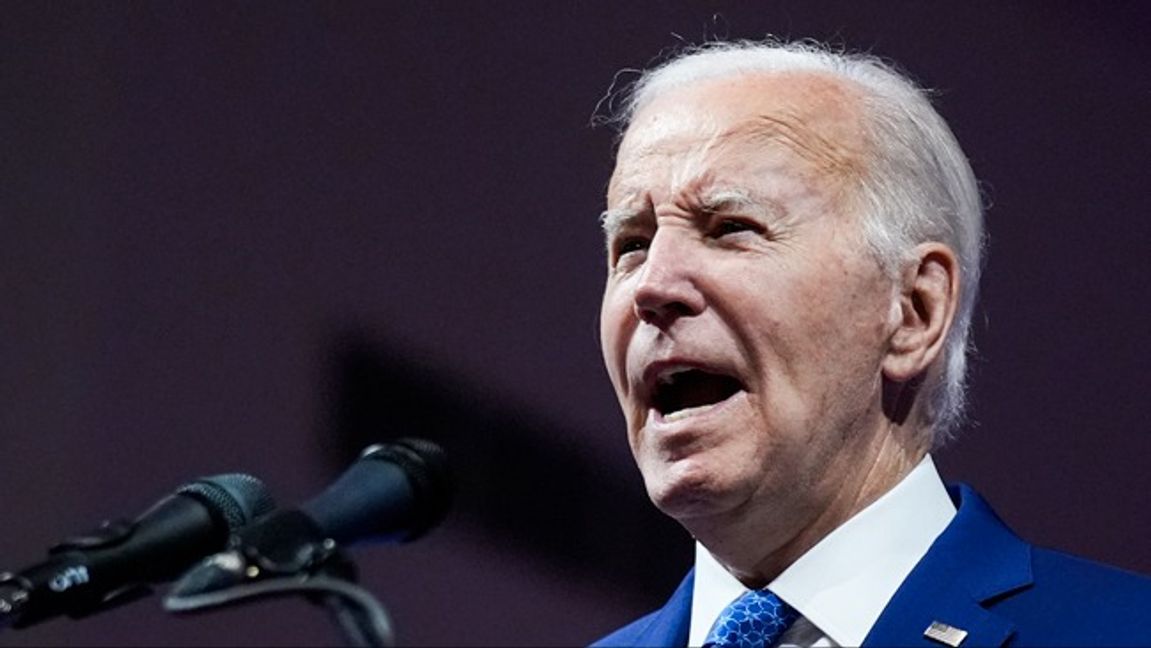 Joe Biden har skrivit brev till partivänner. Foto: AP