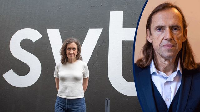 Statstelevisionens vd Hanna Stjärne. Foto: Ali Lorestani/TT