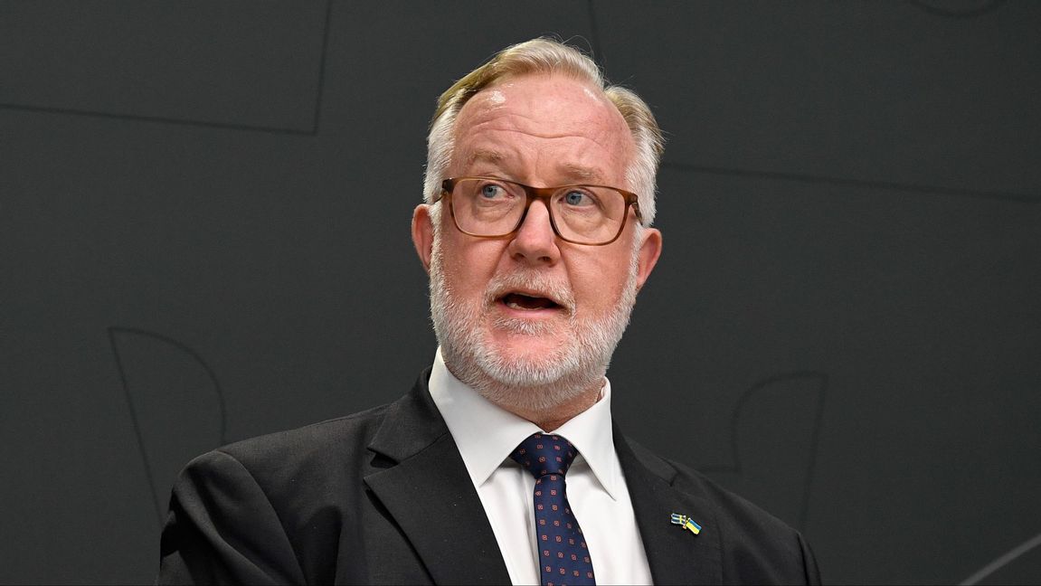 Utbildningsminister Johan Pehrson (L). Foto: Viktoria Bank/TT