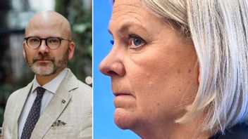 SD-politikern Charlie Weimers och Magdalena Andersson. Foto: Caisa Rasmussen, Claudio Bresciani/TT