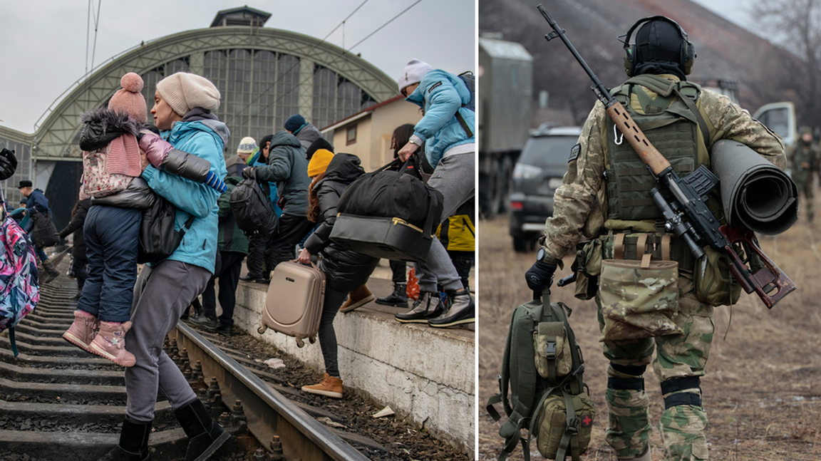 Ukrainska barn uppges ha förts bort av Ryssland. Foto: Alexei Alexandrov/Staffan Löwstedt AP/SvD/TT