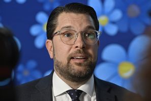 Jimmie Åkessons Sverigedemokraterna ökar. Arkivbild. Henrik Montgomery/TT