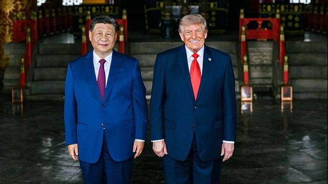 Donald Trump och Xi Jinping. Foto: The White House