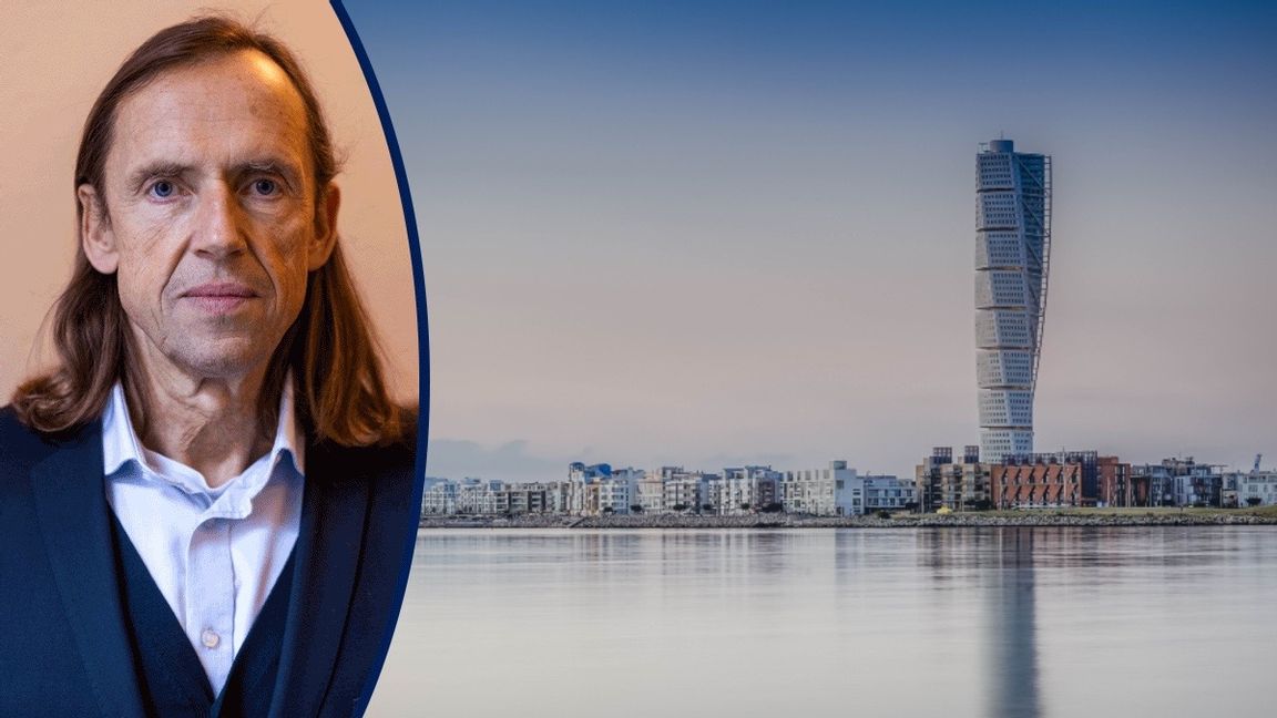 Västra hamnen med Turning Torso som strävar mot skyn. Malmös framsida men inte opåverkad av stadens baksidor. Foto: Patrik Stoltz/Pexels