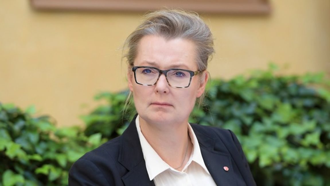 Lina Axelsson Kihlblom gjorde ingen polisanmälan. Idag har Axelsson Kihlstedt avancerat till hög chef i Eskilstuna. Foto: Maja Suslin/TT