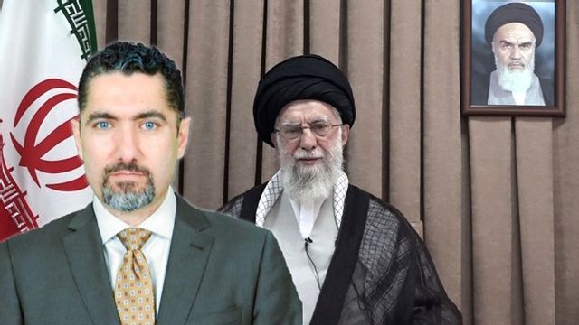 Nima Rostami säger att Ali Khameneis regim kollapsar. Khamenei har gömt sig i en bunker på okänd ort. Foto: AP/Privat