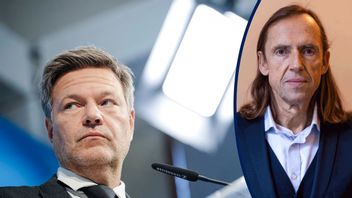 Tysklands näringslivs- och klimatminister Robert Habeck är numera den som har sista ordet när det gäller vad som ska hända med det nedlagda kärnkraftverket Barsebäck. Foto: Kay Nietfeld/TT