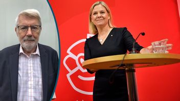 Magdalena Andersson nomineras till partiledarposten. Foto: Jessica Gow/TT / Privat