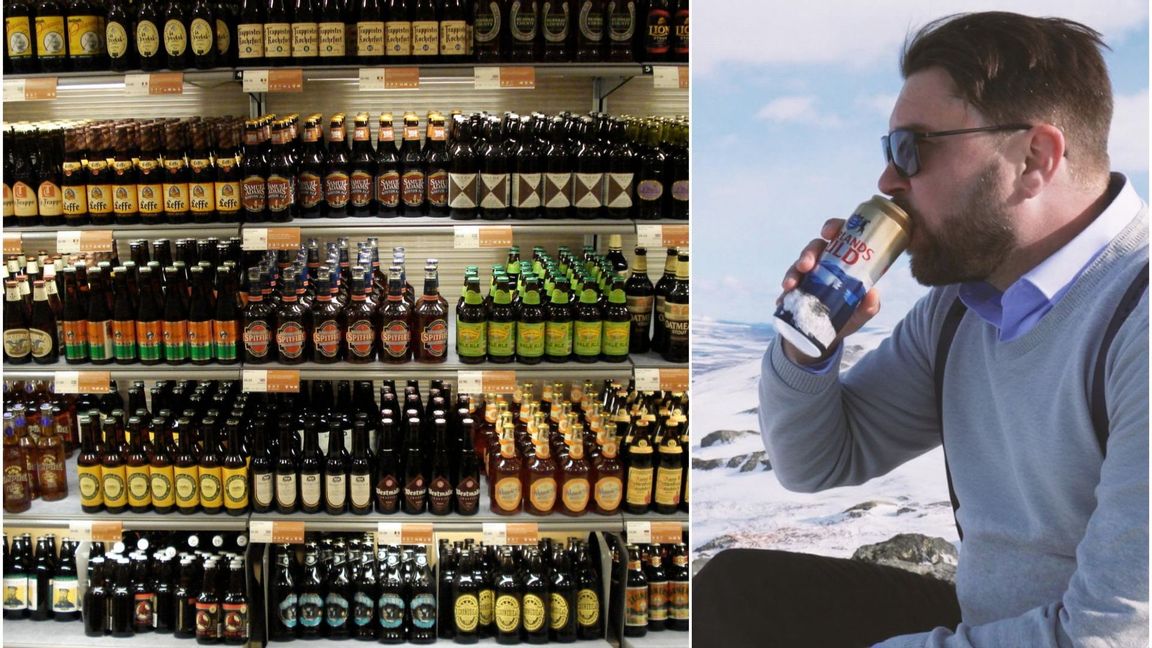 Jimmie Åkesson (SD) vill kunna köpa kall öl på Systembolaget. Foto: John Blyberg, CC BY 2.0/Wikimedia Commons/Sverigedemokraterna