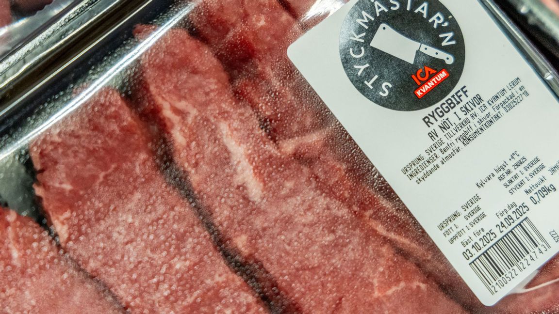 Genrebild. Förslaget om att införa skatt på köttprodukter ogillas av många svenskar. Foto: Adam Ihse/TT