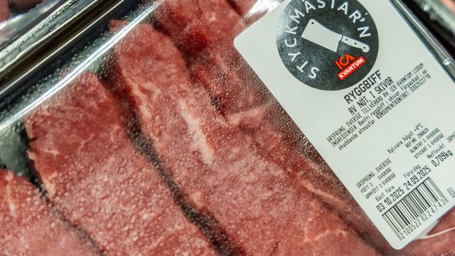 Genrebild. Förslaget om att införa skatt på köttprodukter ogillas av många svenskar. Foto: Adam Ihse/TT