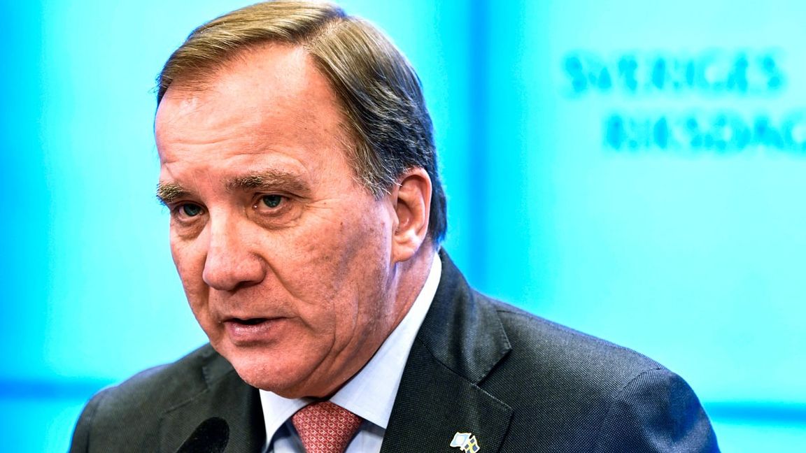 Den senaste mätningen från Sentio är ingen munter läsning för statsminister Stefan Löfven (S). Foto: Henrik Montgomery/TT