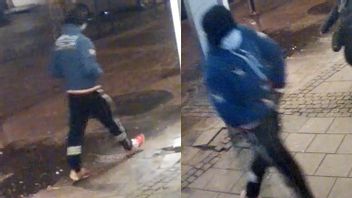 Polisen släppte en bild från en övervakningskamera på den misstänkte efter knivattacken i Rissne. Han kunde gripas några dagar senare. Foto: Polisen/TT.