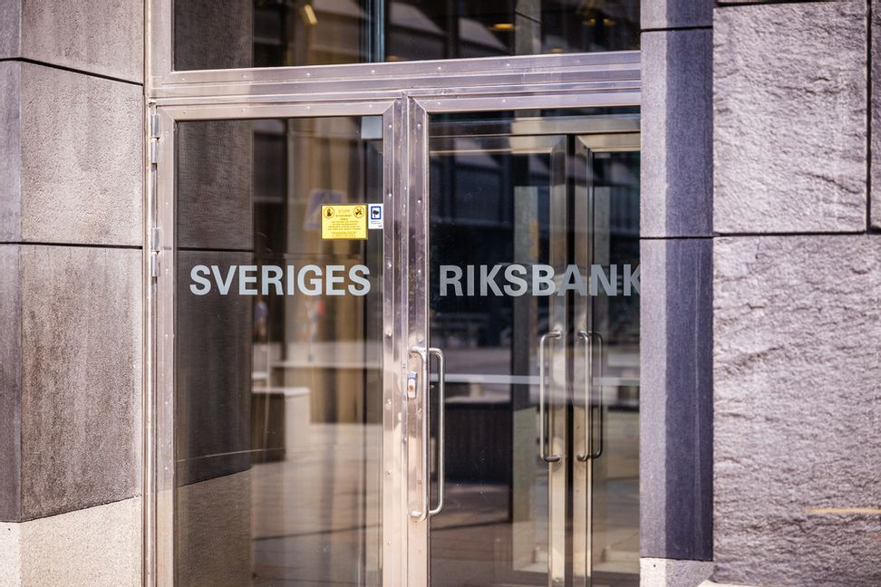 Riksbanken lämnade styrräntan oförändrad – och börsen backade. Arkivbild. Foto: Magnus Lejhall/TT