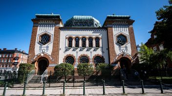 Malmö synagoga, som även inhyser ett judiskt kunskapscenter i samarbete mellan församlingen och Malmö stad. Foto: Johan Nilsson/TT