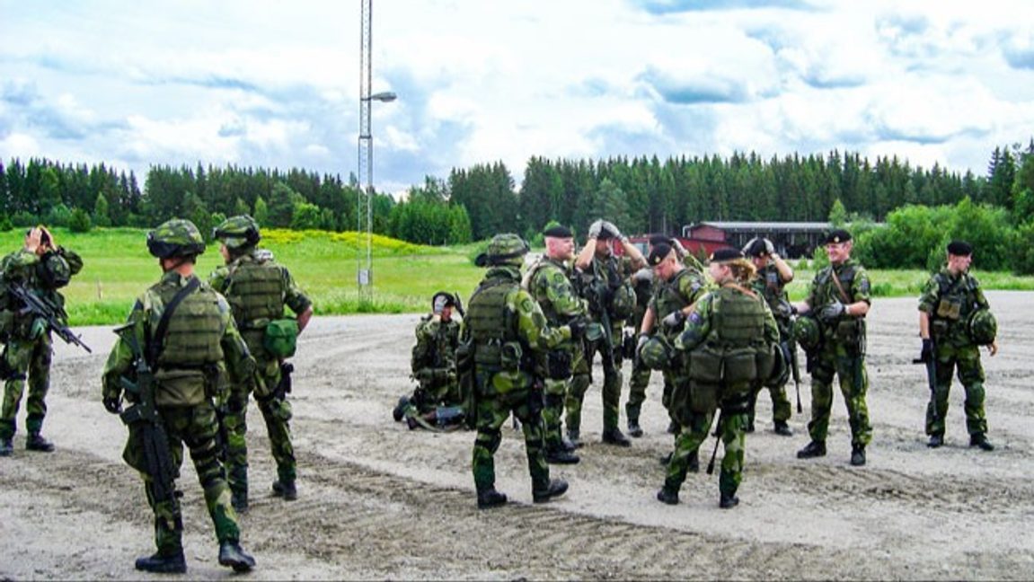 Svenska soldater under försvarsövning. Arkivbild. Foto: Szilas, CC BY-SA 4.0.