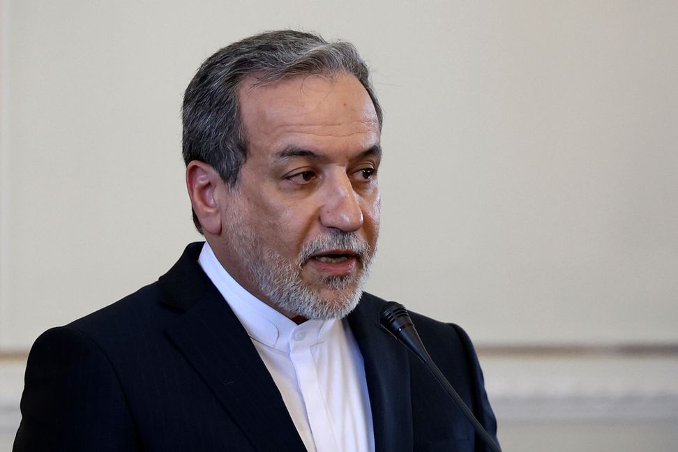 Irans utrikesminister Abbas Araghchi. Bilden är tagen i Teheran i februari. Foto: AP/TT