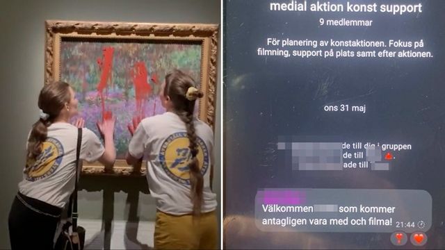 Dokumentärfilmaren bjöds in till förberedelsern. Foto: Polisen