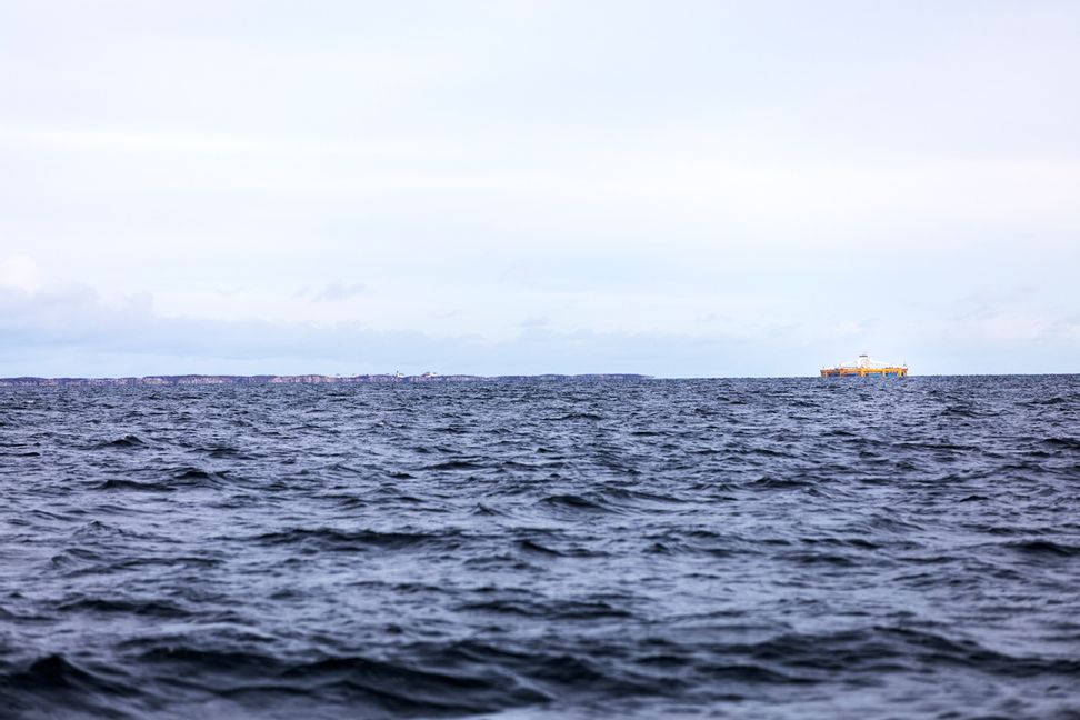 Kvarlevorna efter en okänd man hittades i Frøya kommun på norska kusten tidigare i år. Arkivbild. Foto: Gorm Kallestad/AP/TT
