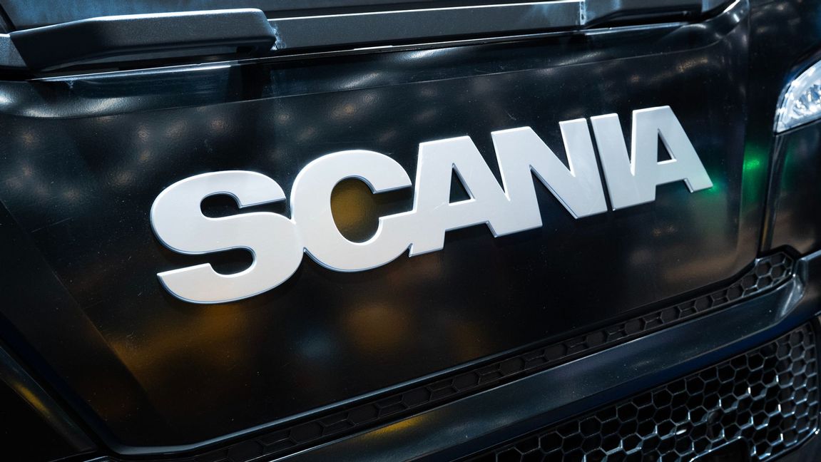 Scania logotyp. Foto: Claudio Bresciani / TT / Kod 