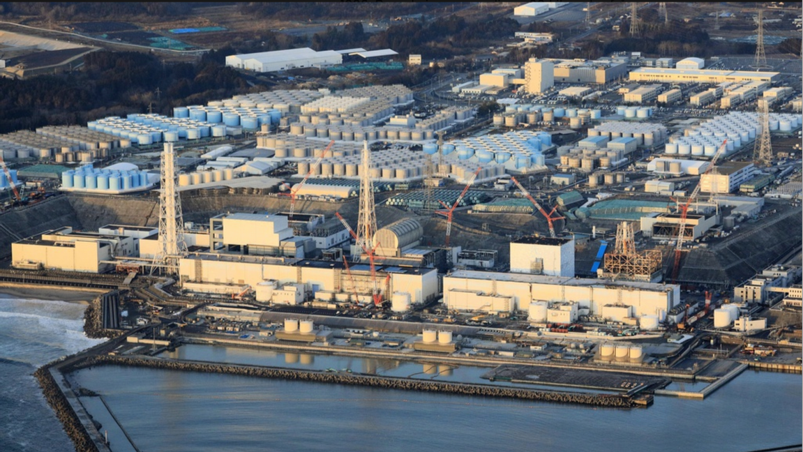 Kärnkraftverket Fukushima Dai-ichi i Japan. Foto: Hironori Asakawa/AP/TT 