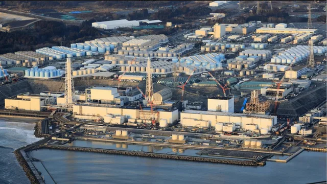 Kärnkraftverket Fukushima Dai-ichi i Japan. Foto: Hironori Asakawa/AP/TT 