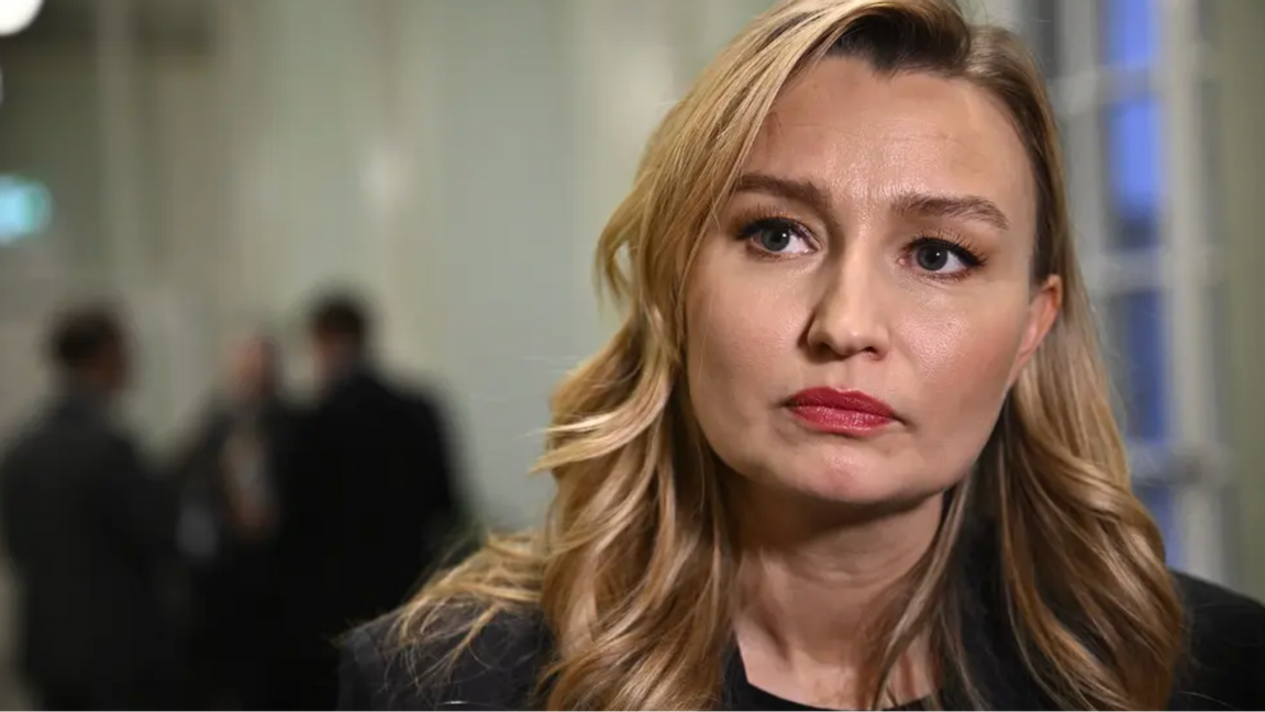 Energi- och näringsminister Ebba Busch (KD). Foto: Henrik Montgomery/TT