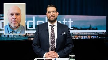 ”Jimmie Åkesson ÄR rasist! Det ser man på skallformen!” FOTO: Jessica Gow/TT