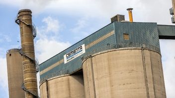 Cementas fabrik i Slite. Foto: Karl Melander/TT