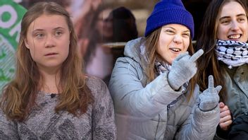 Greta Thunberg menar att ”ingen lyssnar” på klimatrörelsen. Därför blockerade de i mars ingångarna till riksdagen. Foto: SVT/Christine Olsson/TT