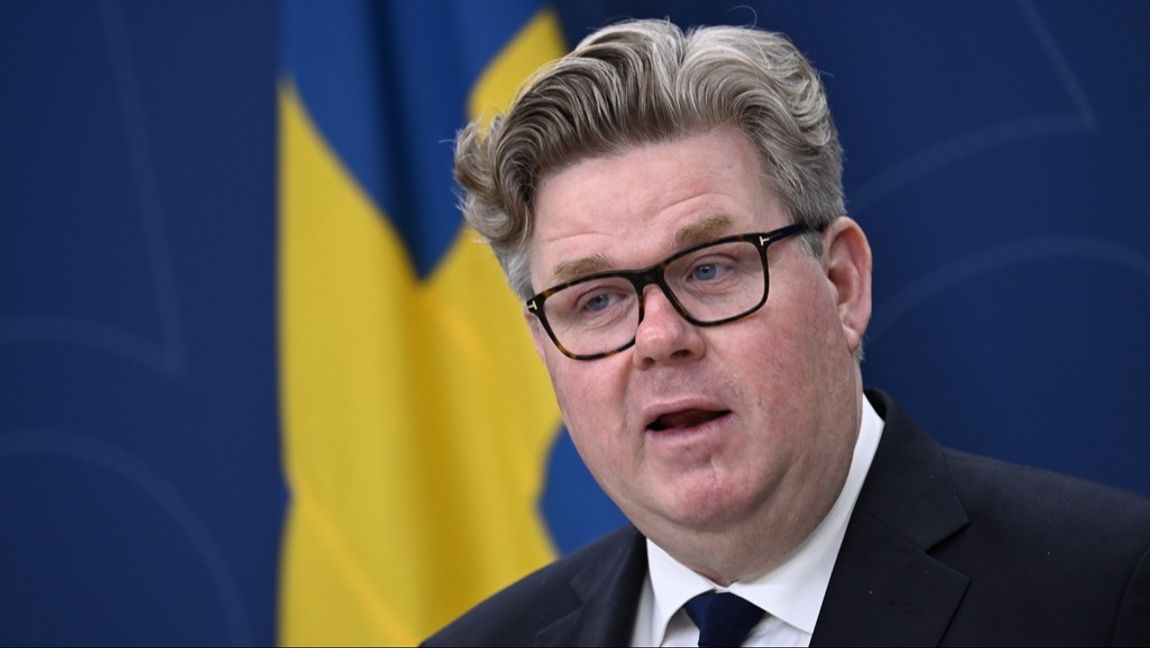 Justitieminister Gunnar Strömmer (M). Foto: Pontus Lundahl/TT