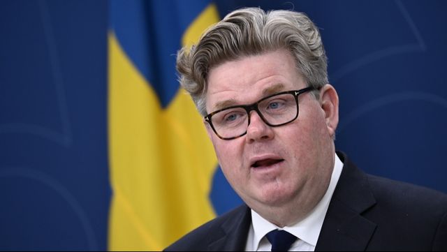 Justitieminister Gunnar Strömmer (M). Foto: Pontus Lundahl/TT