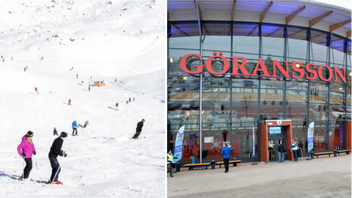 Göransson Arena i Sandviken (till vänster), vars ledning nu skakas av en skandal kring felaktigt bokförda nöjesresor. Foto: Leo Duperrex/AP/Jonas Ekströmer/TT