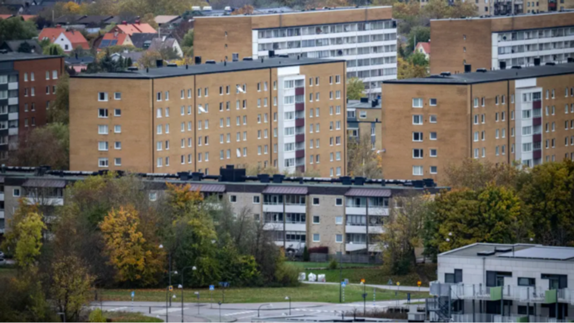 Vy över bostadsområde i Kroksbäck, Malmö. Foto: Johan Nilsson/TT
