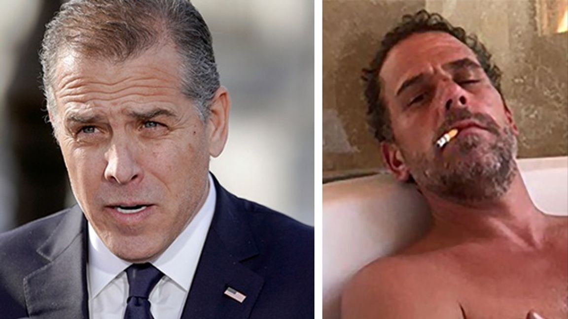 Hunter Biden, den amerikanske presidenten Joe Bidens son. Arkivbild. Bilden är ett montage. Foto: Mariam Zuhaib/Privat