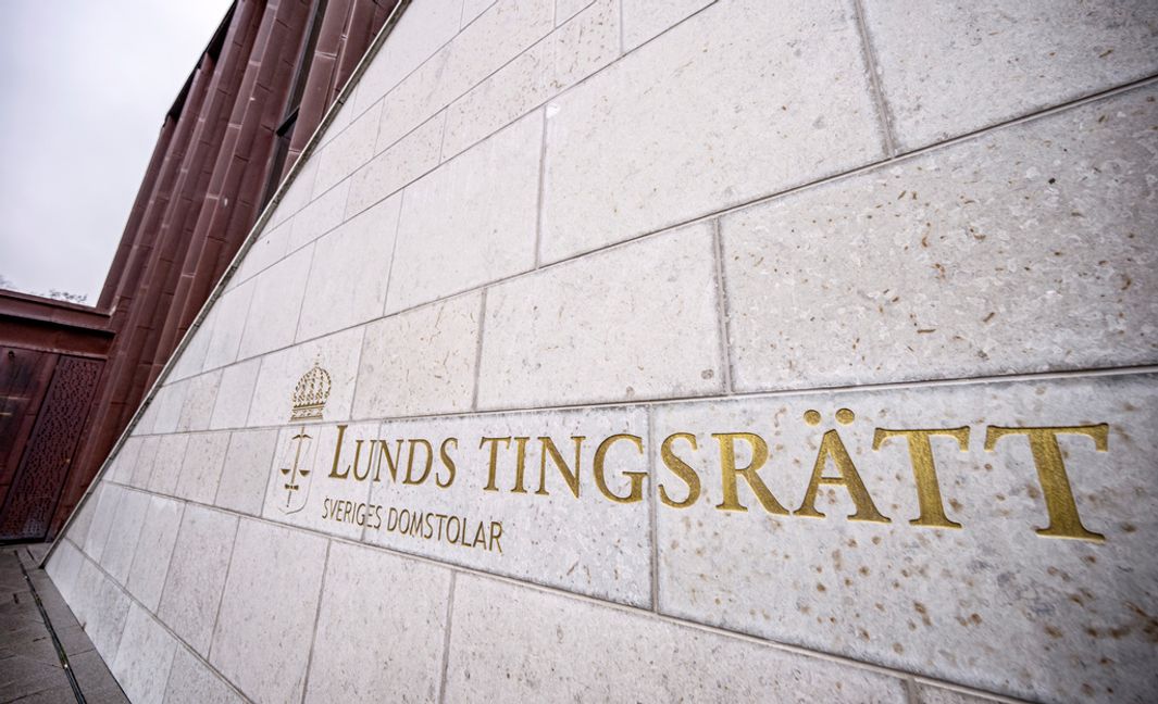 Lunds tingsrätt. Arkivbild. Foto: Johan Nilsson/TT