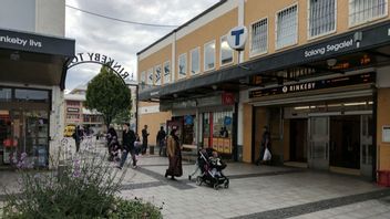 Rinkeby i Stockholm är ett av Sveriges utsatta områden. Foto: AleWi, CC BY-SA 4.0, via Wikimedia Commons.