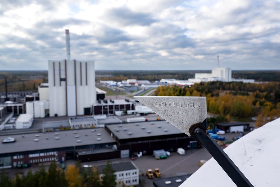 Kärnkraftverket Forsmark 1 och 2. Arkivbild. Foto: Pontus Lundahl/TT