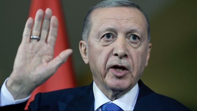 Turkiets president Recep Tayyip Erdogan. Arkivbild Foto: MARKUS SCHREIBER/AP/TT