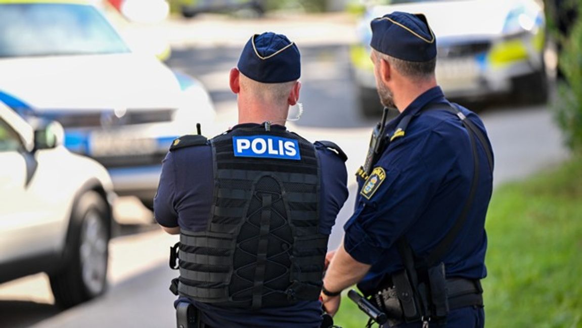 Polisens offensiva utvisningar av brottsaktörer har lett till 30 000 färre stölder. Foto: Christine Olsson/TT.