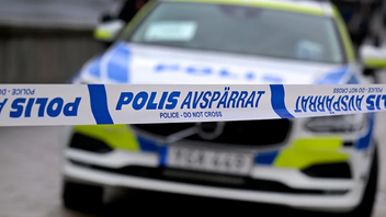 En polisinsats pågår mot Sis-hem i Fagersta. Foto: Janerik Henriksson/TT