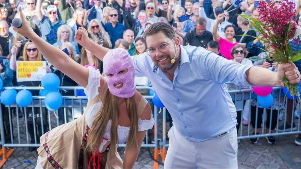 Skärmdump från Jimmie Åkessons X-konto