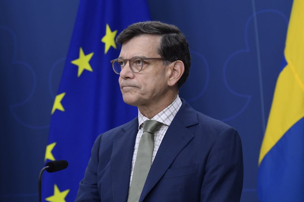 Nationelle säkerhetsrådgivaren Henrik Landerholm. Arkivbild. Mikaela Landeström/TT