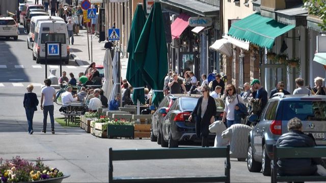 Nytorget där den nya stadsmilözonen ska införas. Foto: Jonas Ekströmer/TT-