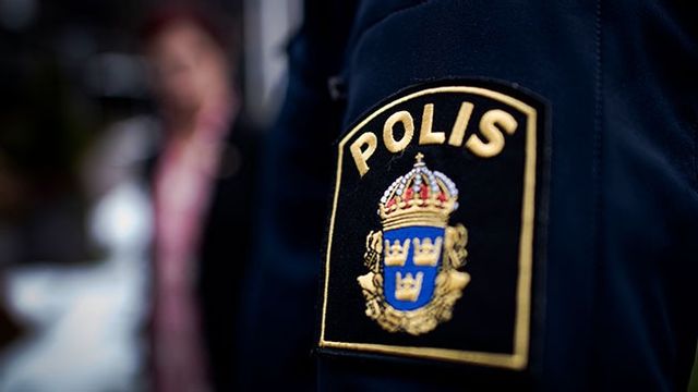 Berusad vandal försökte simma från polisen