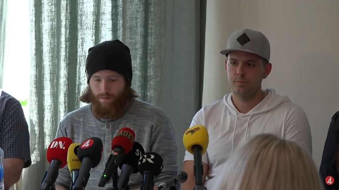 De båda  bröderna Robin Dahlén och Christian Karlsson får ersättning av staten. Arkivbild. Foto: TV4