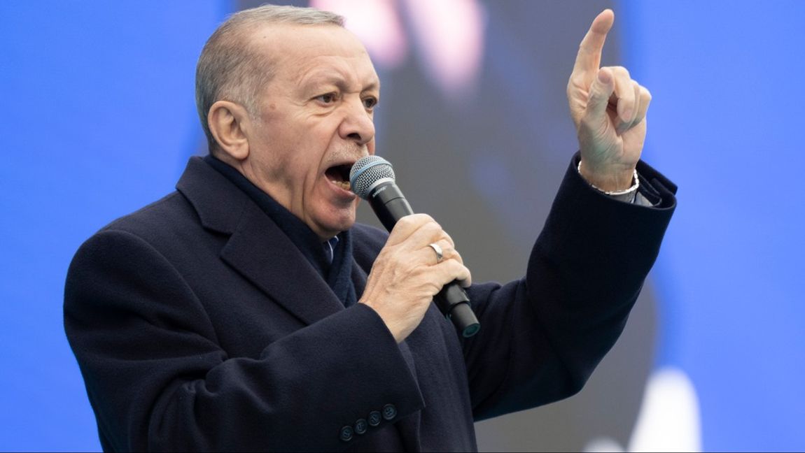 Turkiets president Recep Tayyip Erdogan lyckas inte få bukt med inflationen. Arkivbild. Foto: Henrik Montgomery/TT