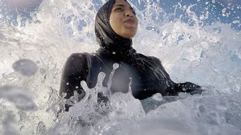 Burkini är ett populärt badplagg för många muslimska kvinnor. Foto: Myousry6666 (CC BY-SA 4.0)